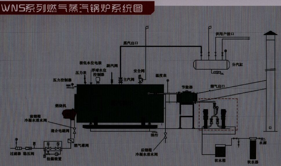 卧式蒸汽锅炉结构图解图片