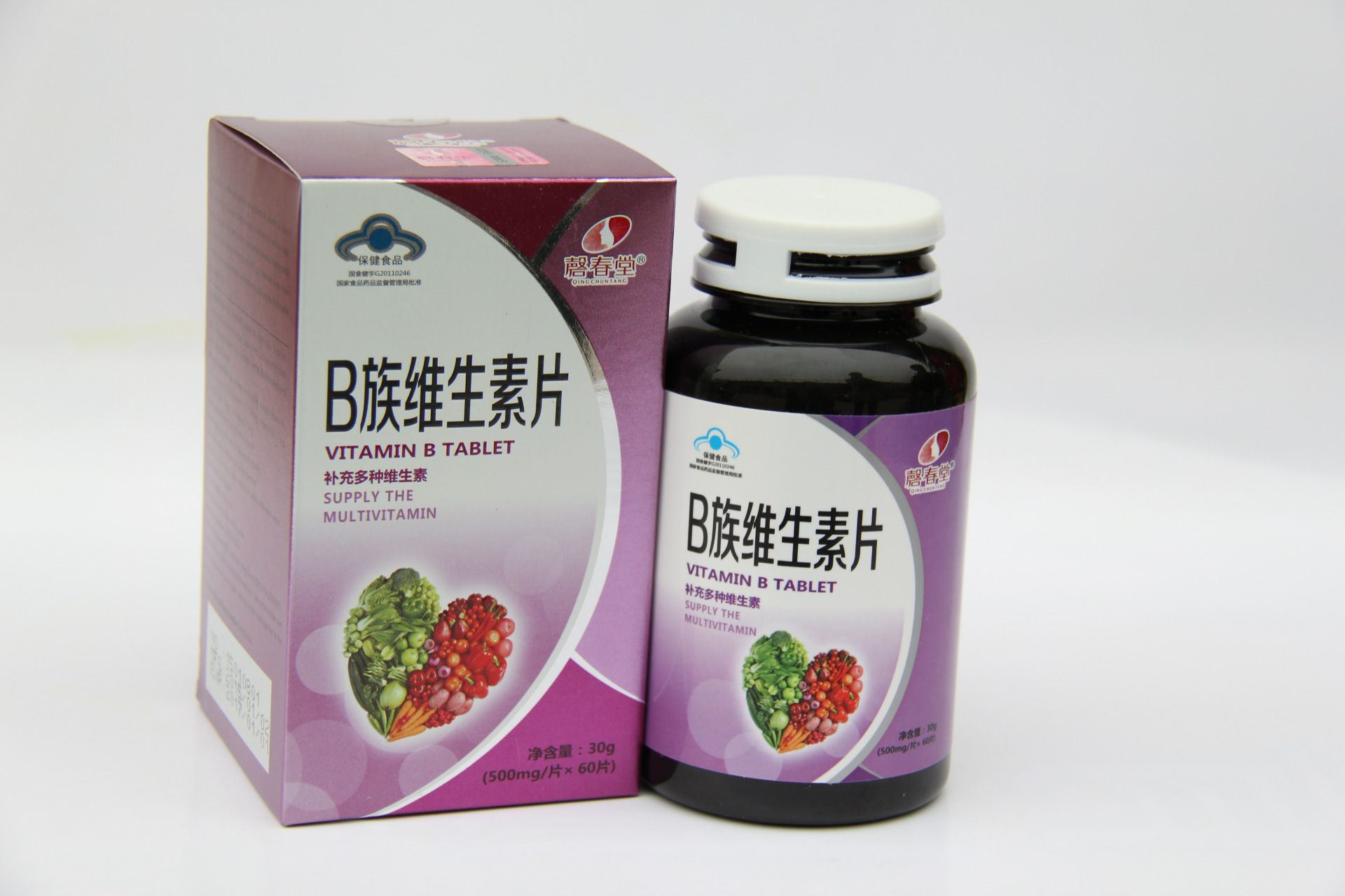 磬春堂b族维生素片 维生素 含片