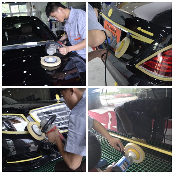 汽车打蜡封釉镀晶哪种好?嘉兴新车奔驰镀晶施工流程