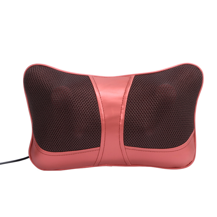 车载家居两用按摩垫腰颈椎电动揉捏红外加热颈椎按摩腰枕厂家直销