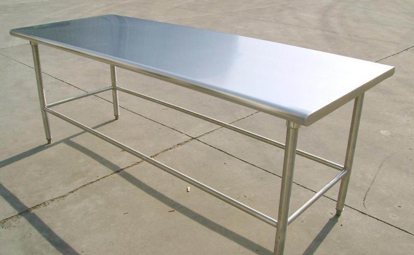 不锈钢工作台 定做不锈钢工作台 酒店用不锈钢桌子