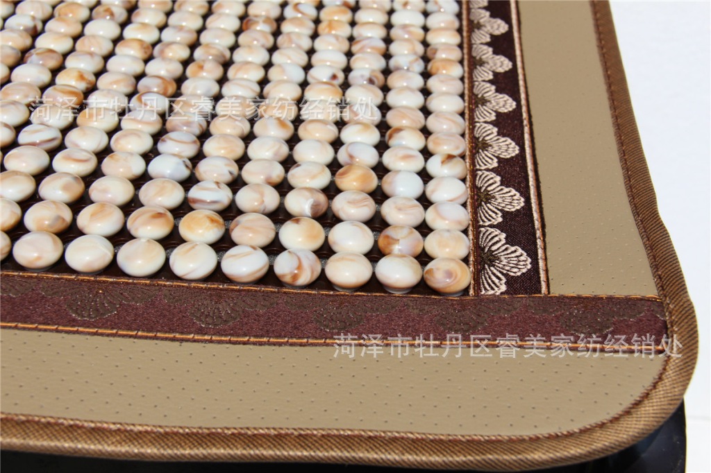 高档翡翠坐垫老板椅坐垫高档办公室椅子垫翡翠玛瑙椅垫美臀垫