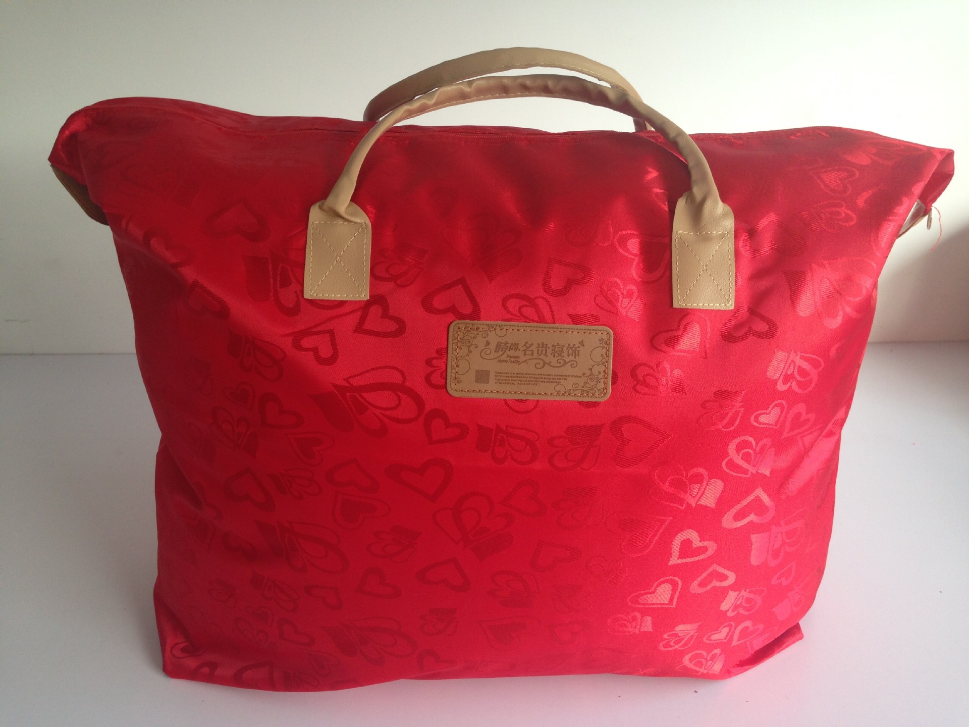 【毛毯被子包装收纳袋 送礼用包装床上用品家纺专业包装无纺布皮包】