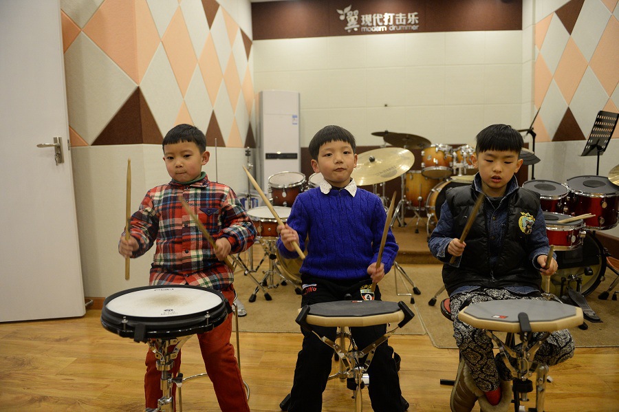 杭州翼现代打击乐,专业架子鼓,爵士鼓培训中心