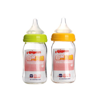 贝亲宽口径玻璃.