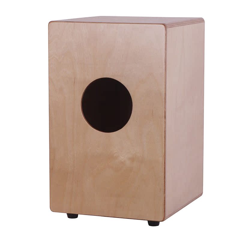 杰高乐器 儿童木箱鼓 卡宏鼓 方鼓 坐鼓 手拍鼓送教材大礼包s96