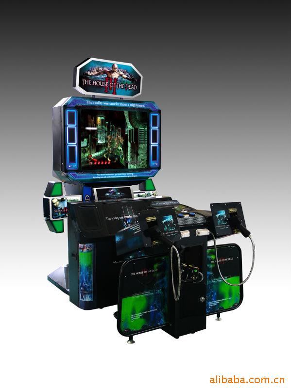 供应新款鬼屋3代34寸大型射击游戏机游乐设备